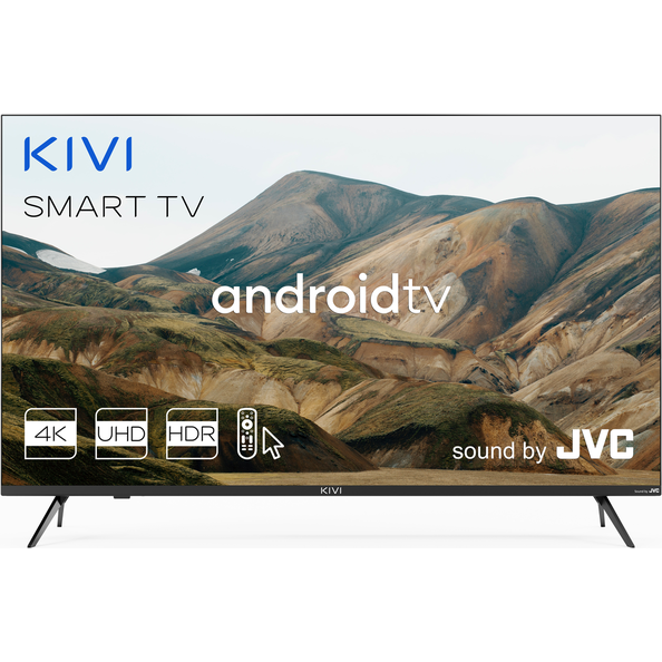 43" UHD TV KIVI 43U740LB Smart TV Black | kivismart.com